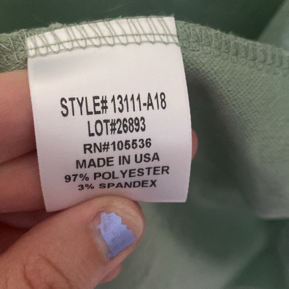 NWT Size Medium green and white floral jacket - Picture 4 of 5